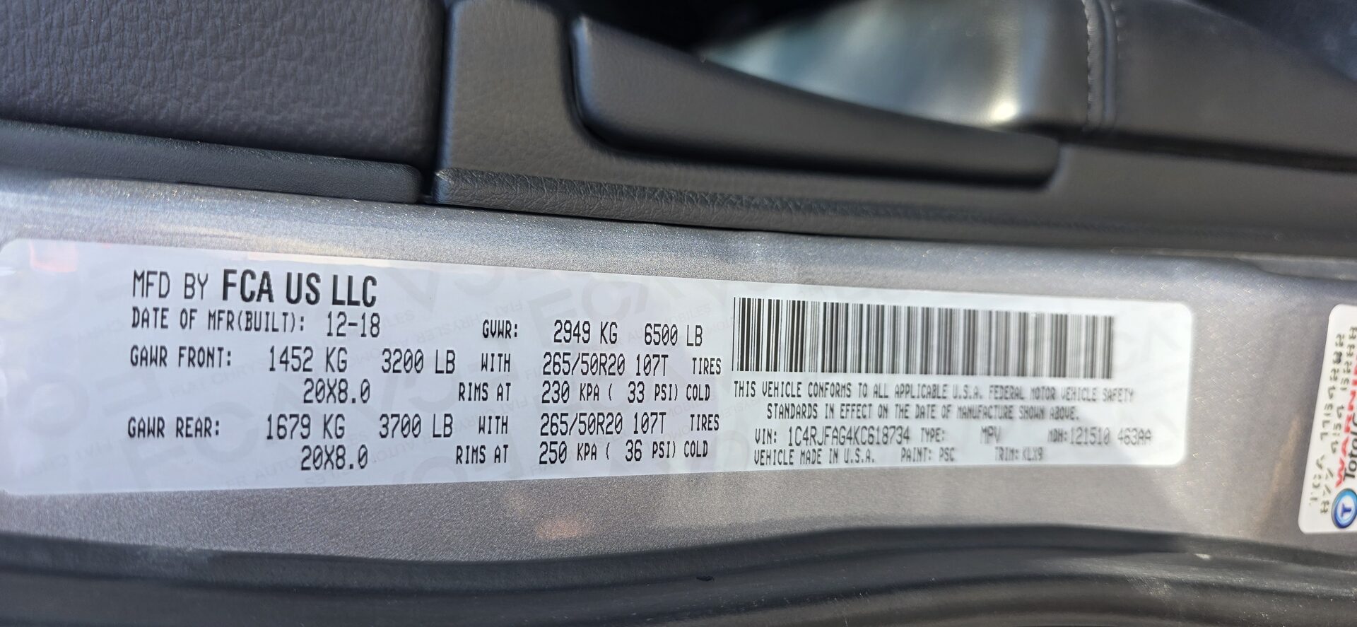 2019 Jeep Grand Cherokee Altitude - Photo 24