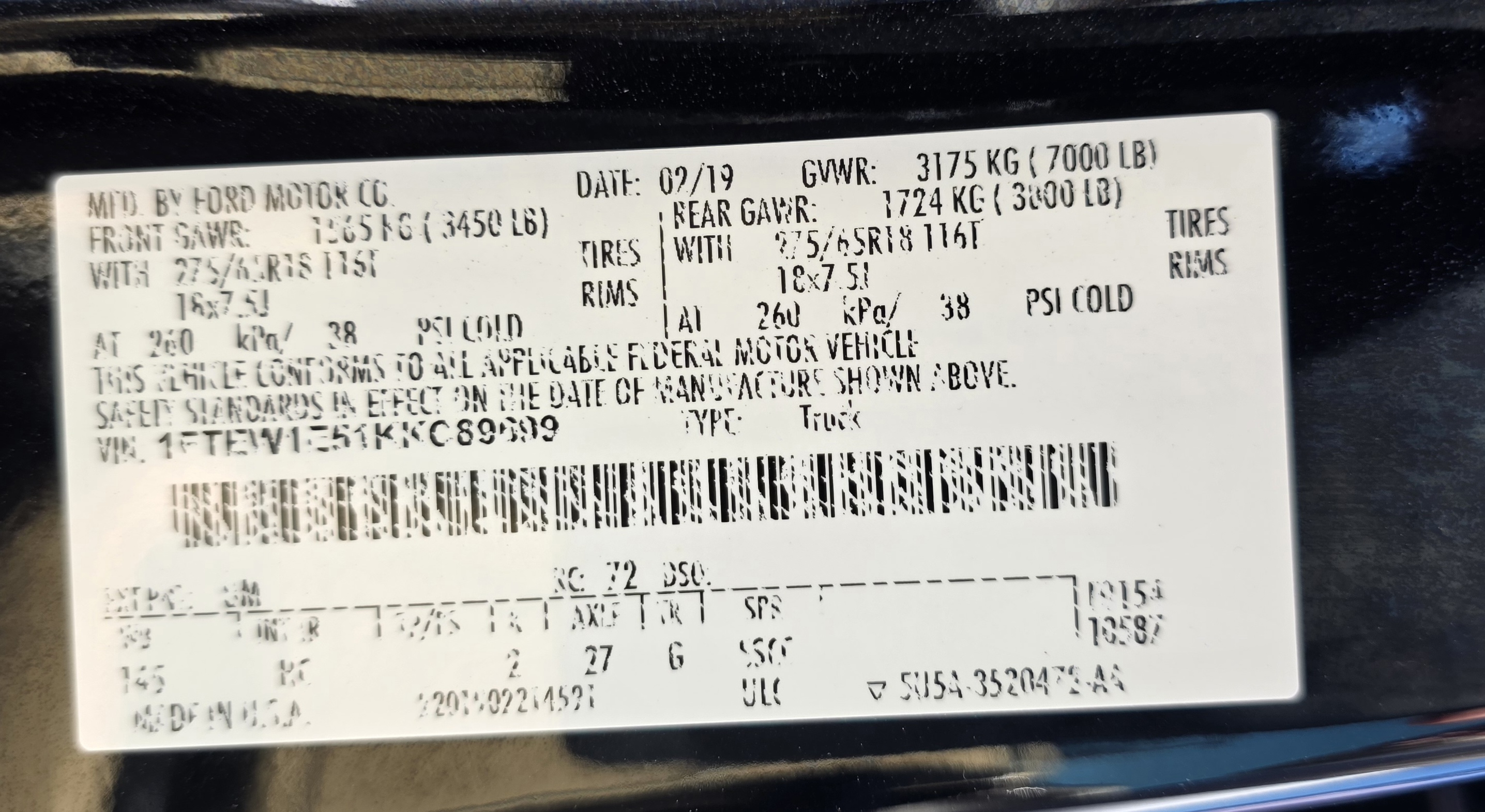2019 Ford F-150 Lariat - Photo 22